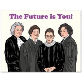 The Found Graduation Card - Supreme Judges