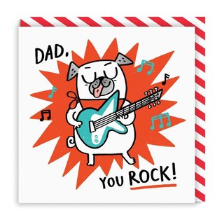 Ohh Deer Father's Day Card - Dad You Rock