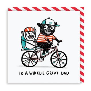 Ohh Deer Father's Day Card - Wheelie Great Dad