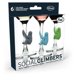Fred Social Climbers Sloth Markers