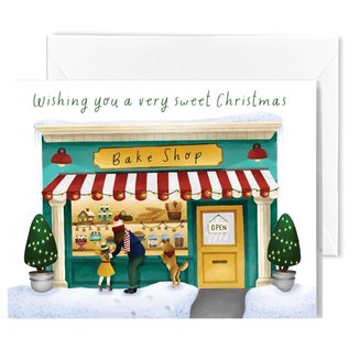 Little Canoe Holiday Card - Bake Shop