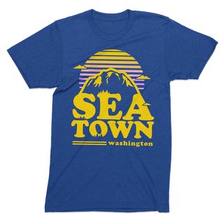 Viaduct Sea Town Sunset Tee