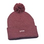 Viaduct Beanie - PNW Heather Red Pom