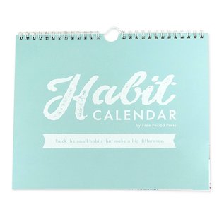 Free Period Press Habit Calendar