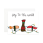 Tomkcy Holiday Card - Soy to the World