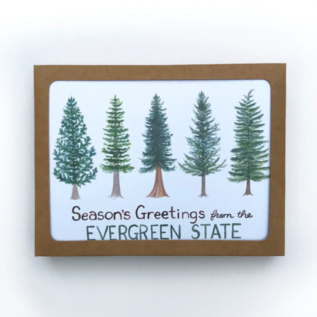Yardia Holiday Boxed Notes - Evergreen State