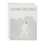 Red Cap Cards Holiday Card - Holiday Yeti