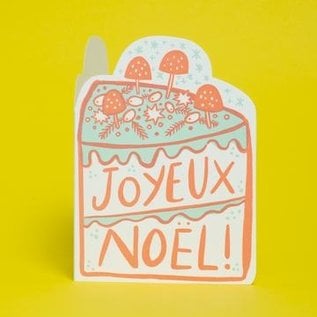 Hello Lucky / Egg Press Holiday Card - Joyeux Noel