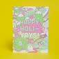 Hello Lucky / Egg Press Holiday Card - Happy Holi-Yays