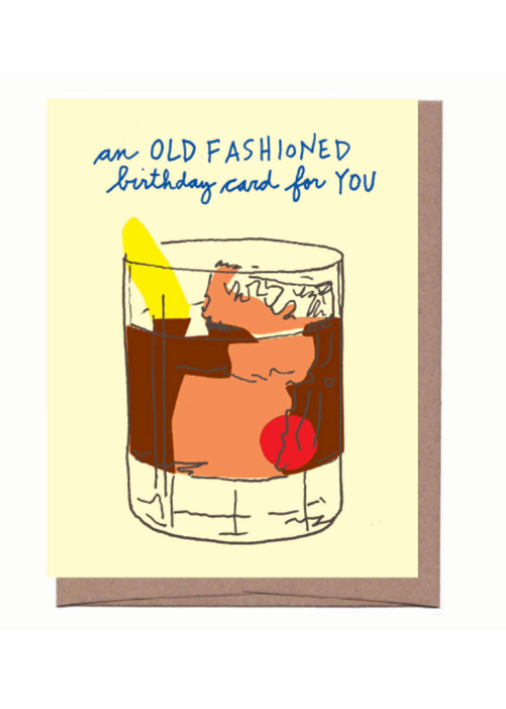 La Familia Green Birthday Card - Old Fashioned