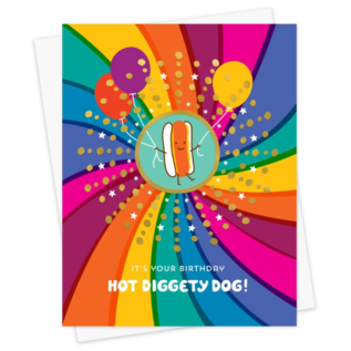 Night Owl Paper Goods Birthday Card - Hot Diggety