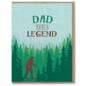 Modern Printed Matter Father's Day - Legend