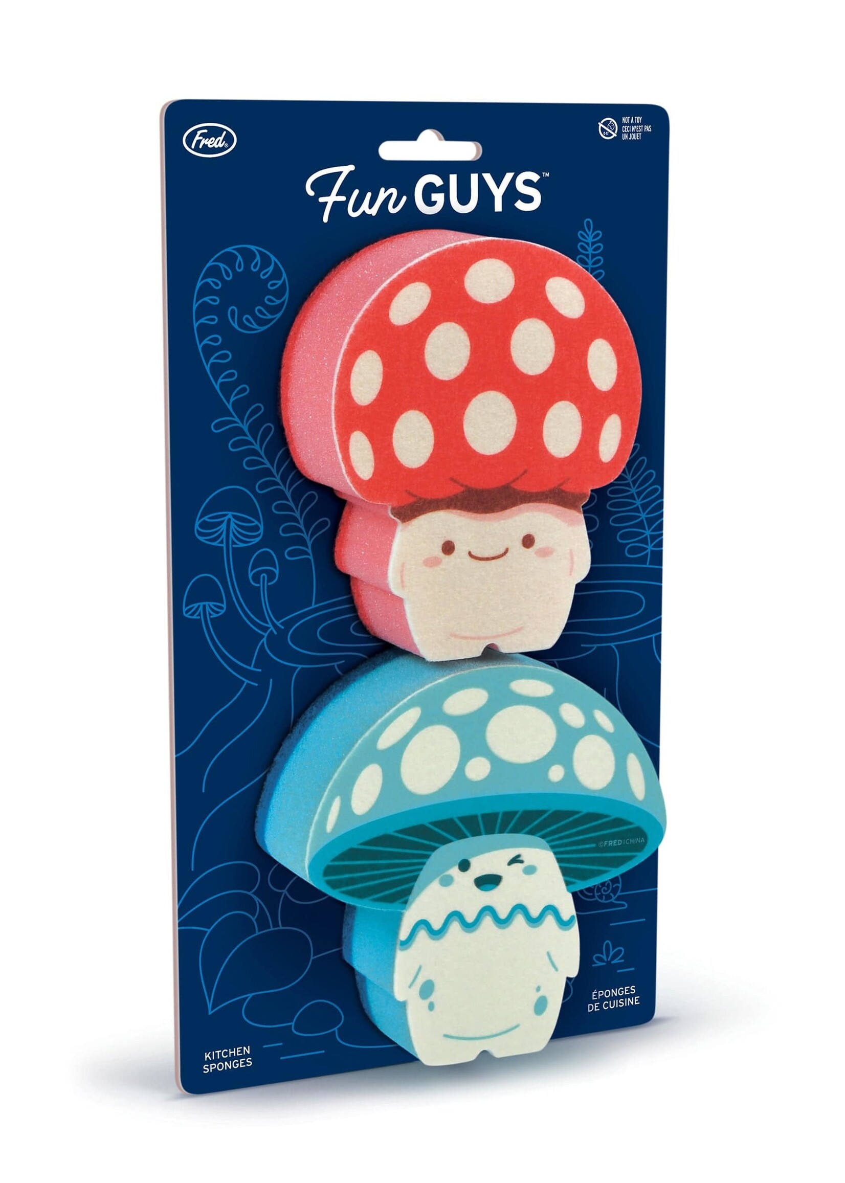 Fred Fun Guys Sponges
