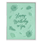 Ink Meets Paper Birthday Card - Ferns