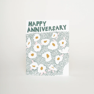 Hello Lucky / Egg Press Anniversary Card - Meadow