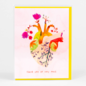 Buy Olympia Thank You Card -  Anatomical Heart
