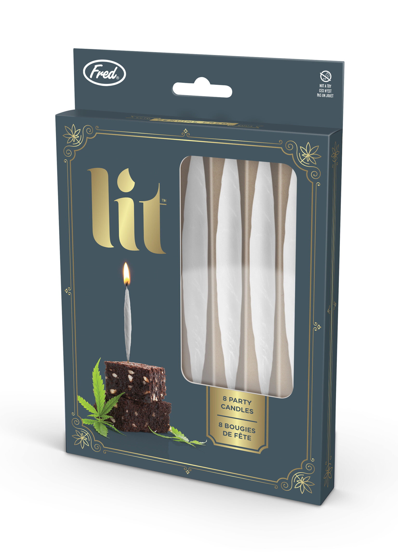 Fred Lit Joint Candles