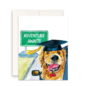 Liyana Studio Graduation Card - Adventure Awaits Dog