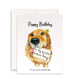 Liyana Studio Birthday Card - Favorite Person