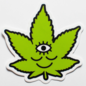 Wokeface Cannabis Leaf Sticker