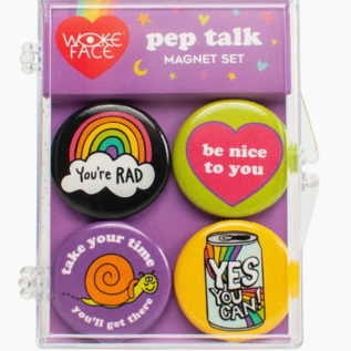 Wokeface Pep Talk Magnet Set