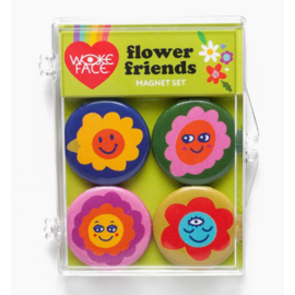 Wokeface Flower Friends Magnet Set