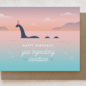 Quirky Paper Co. Loch Ness Monster Birthday Card