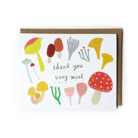 Yuko Miki Thank You Card - Very Mush