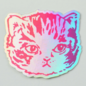Imaginary Animal Holographic Cat Sticker