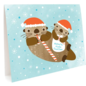 Night Owl Paper Goods Lotter Otter Holiday Boxed Notes