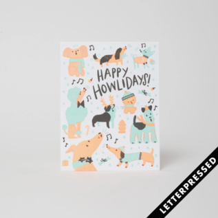 Hello Lucky / Egg Press Holiday Card - Happy Howlidays