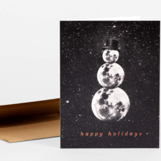 Buy Olympia Holiday Card - Moon Snowman