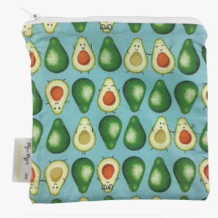 Itzy Ritzy Guac Star Reusable Snack & Everything Bag
