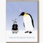 Modern Printed Matter Mother's Day Card - Thanks for Loving Me Penguins