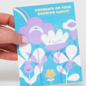 Hello Lucky / Egg Press Baby Card -  Growing Flowers