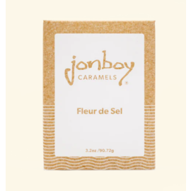 Jonboy Caramels Fleur de Sel 3.2 oz Caramel Box