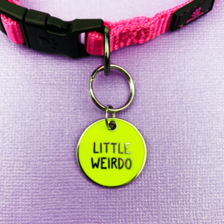 Band of Weirdos Little Weirdo Pet Collar Tag