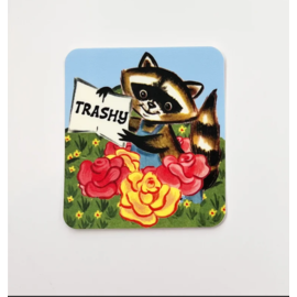 The Coin Laundry Trashy Raccoon Sticker