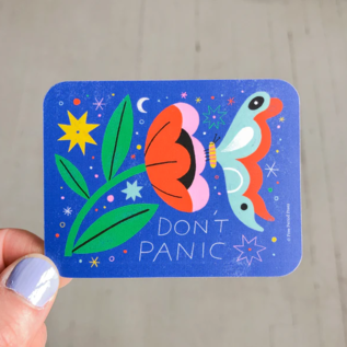 Free Period Press Don't Panic Sticker