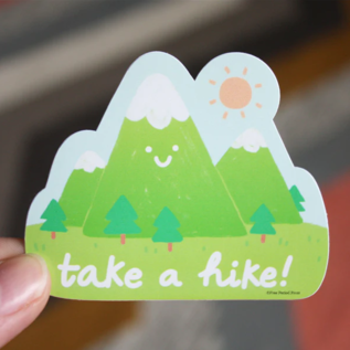 Free Period Press Take a Hike Sticker