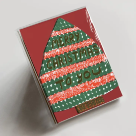 Hammerpress Mod Christmas Tree Holiday Boxed Notes