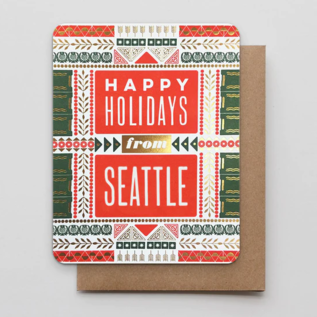 Hammerpress Holiday Card - Happy Holidays from Seattle