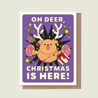 Épée Lapin Studio Holiday Card - Oh Deer