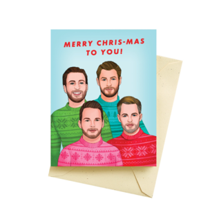 Seltzer Holiday Card - Merry Chris-mas