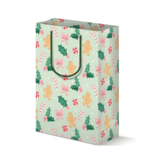 Isabella MG & Co. Gingerbread Cheer Holiday Gift Bag