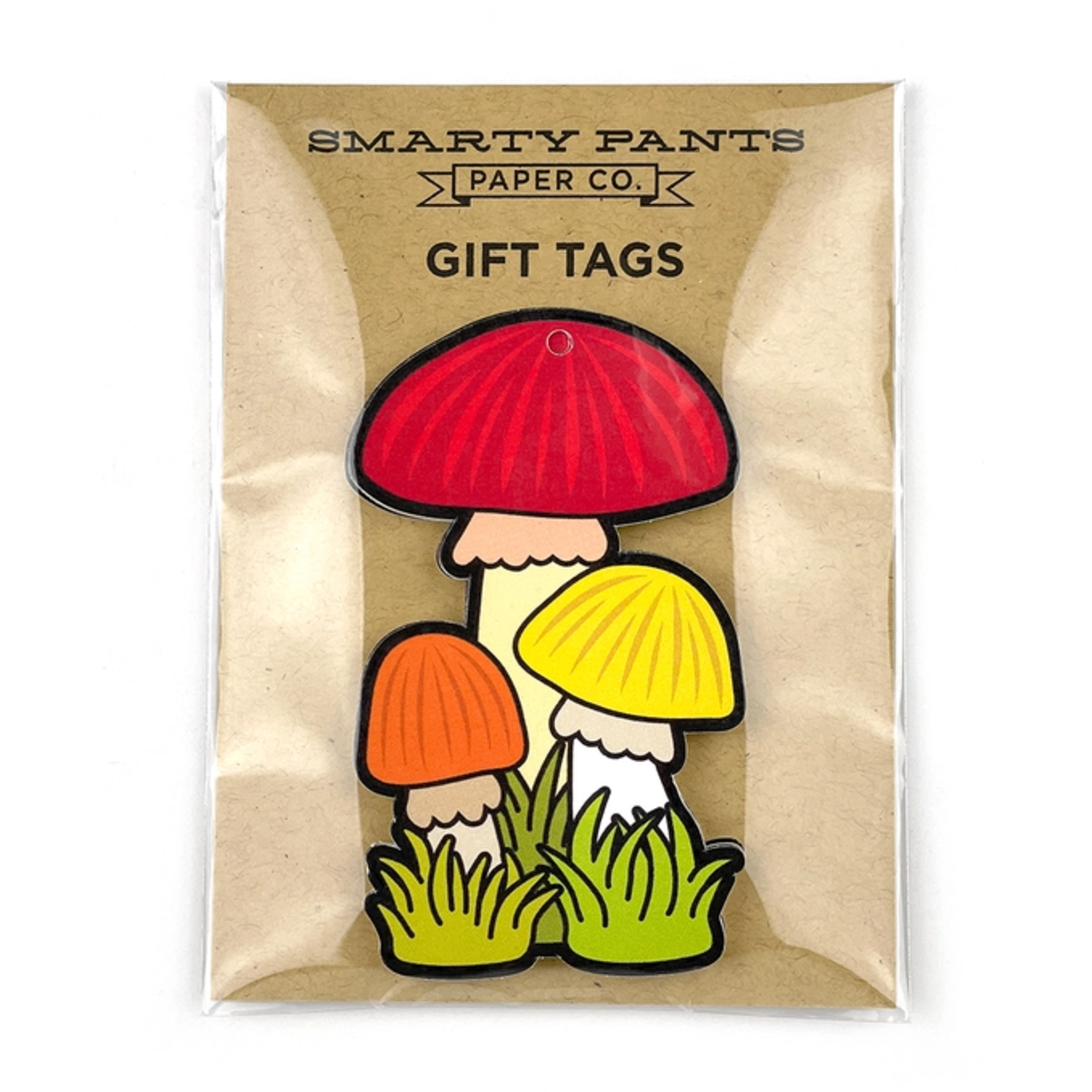 Smarty Pants Paper Mushroom Gift Tags