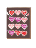 La Familia Green Valentine's Day Card - Snarky Cookies