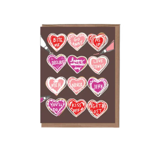 La Familia Green Valentine's Day Card - Snarky Cookies