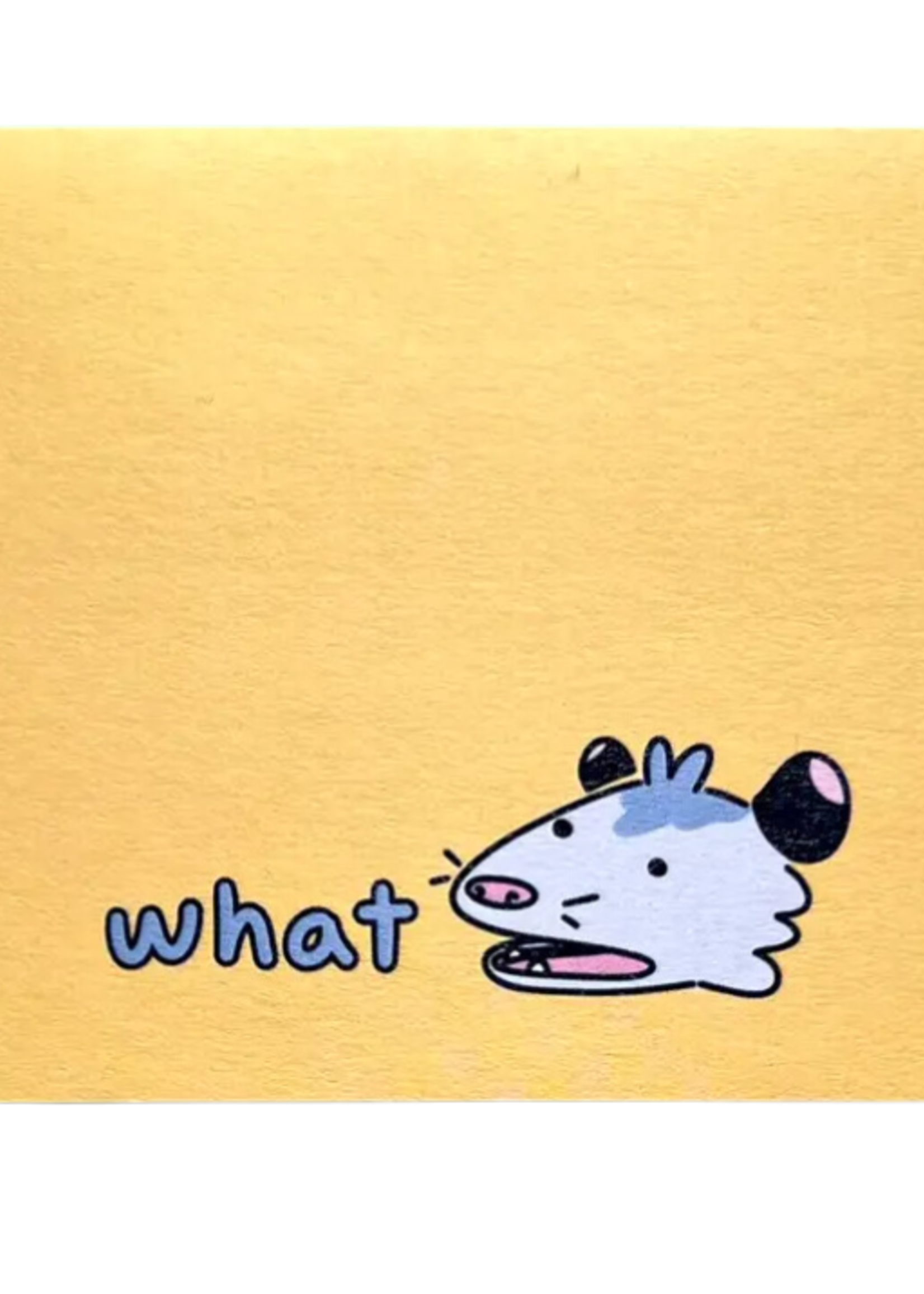 2Birds1Pencil Illustrations What Possum Sticky Notes