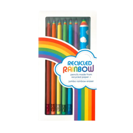 Snifty Recycled Rainbow Pencil Set